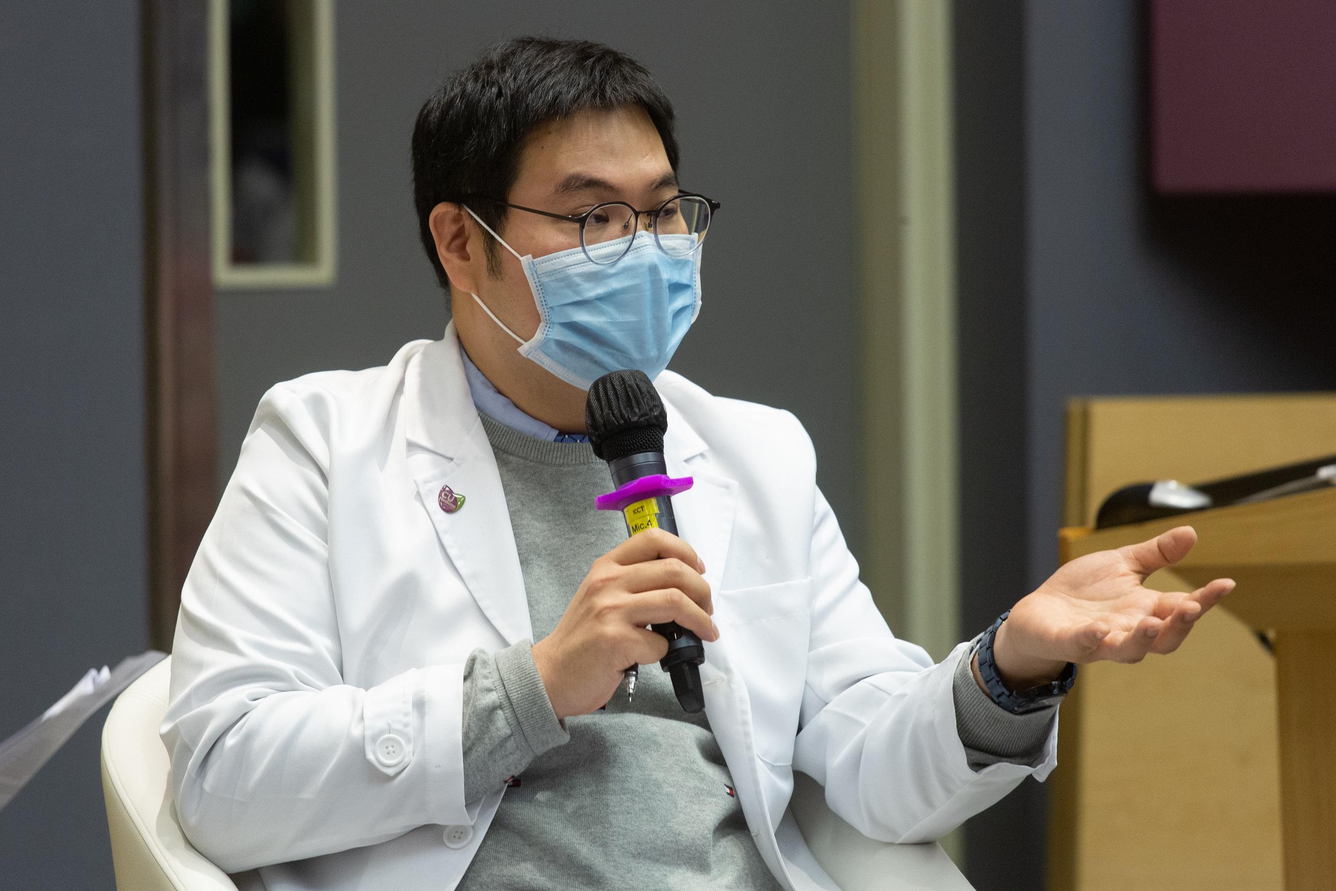 中大公共衛生及基層醫療學院助理教授郭健安。(資料圖片/蘇文傑攝)