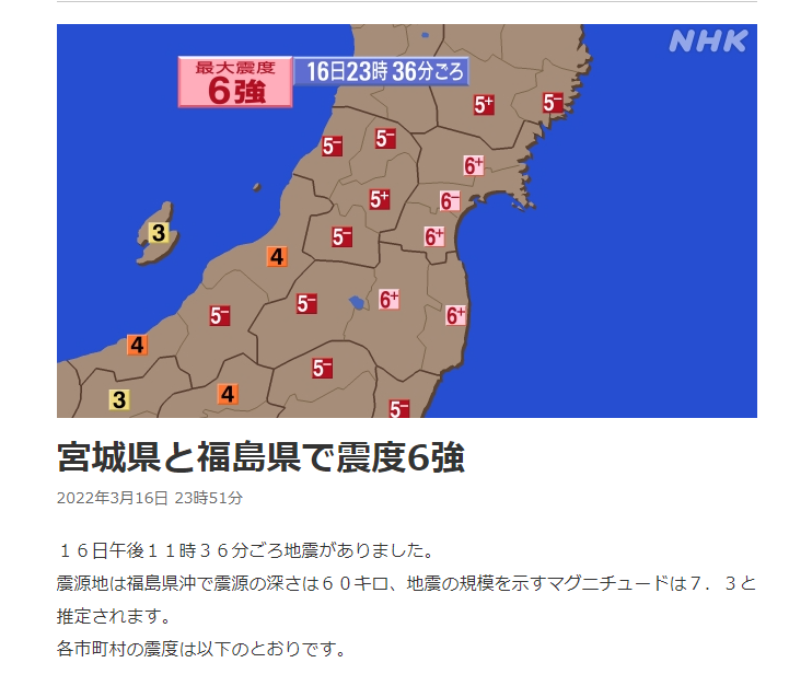 日本7 3級地震發海嘯警報 Am730