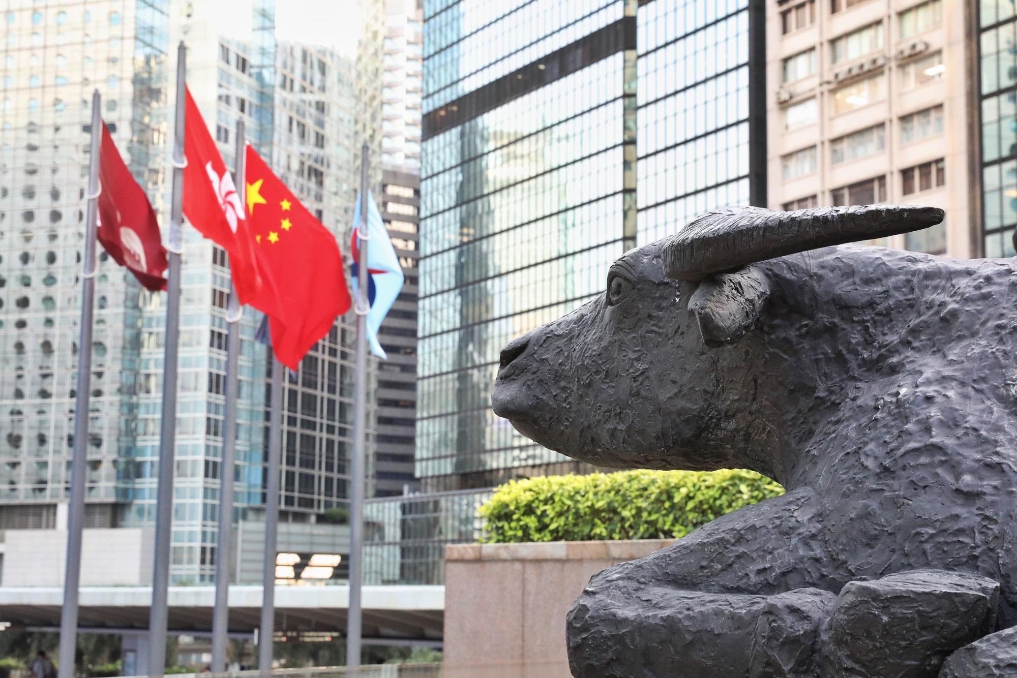 港股跌勢加劇,挫逾200點,地產股逆市向好。 (資料圖片)
