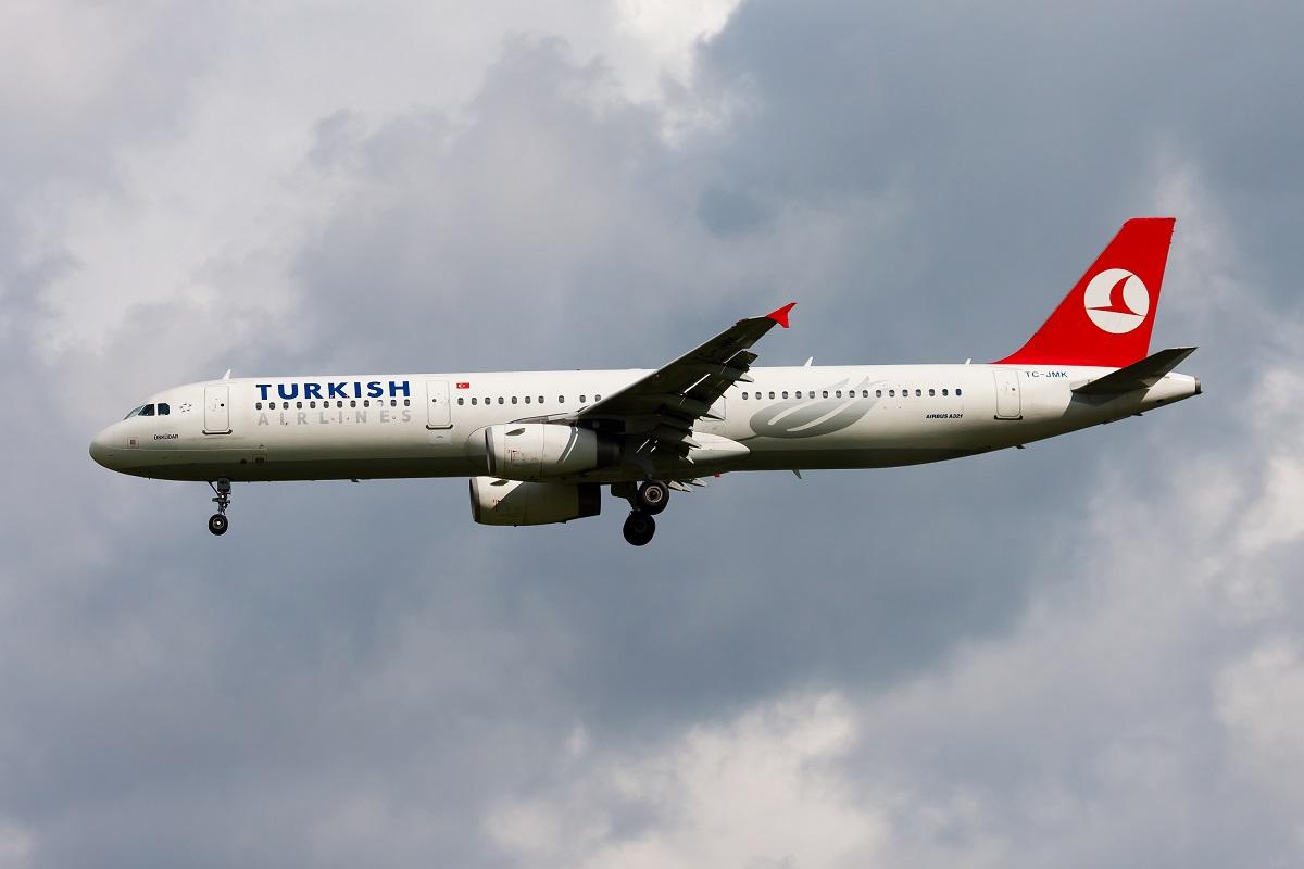 土耳其航空有航線觸發熔斷機制。(iStock圖片)