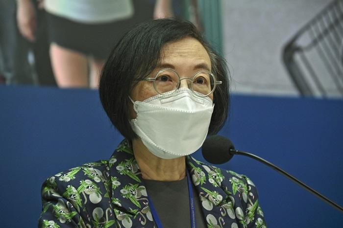 陳肇始指,屯門醫院殮房「燒錯屍」事件屬人為問題,與疫情無關。