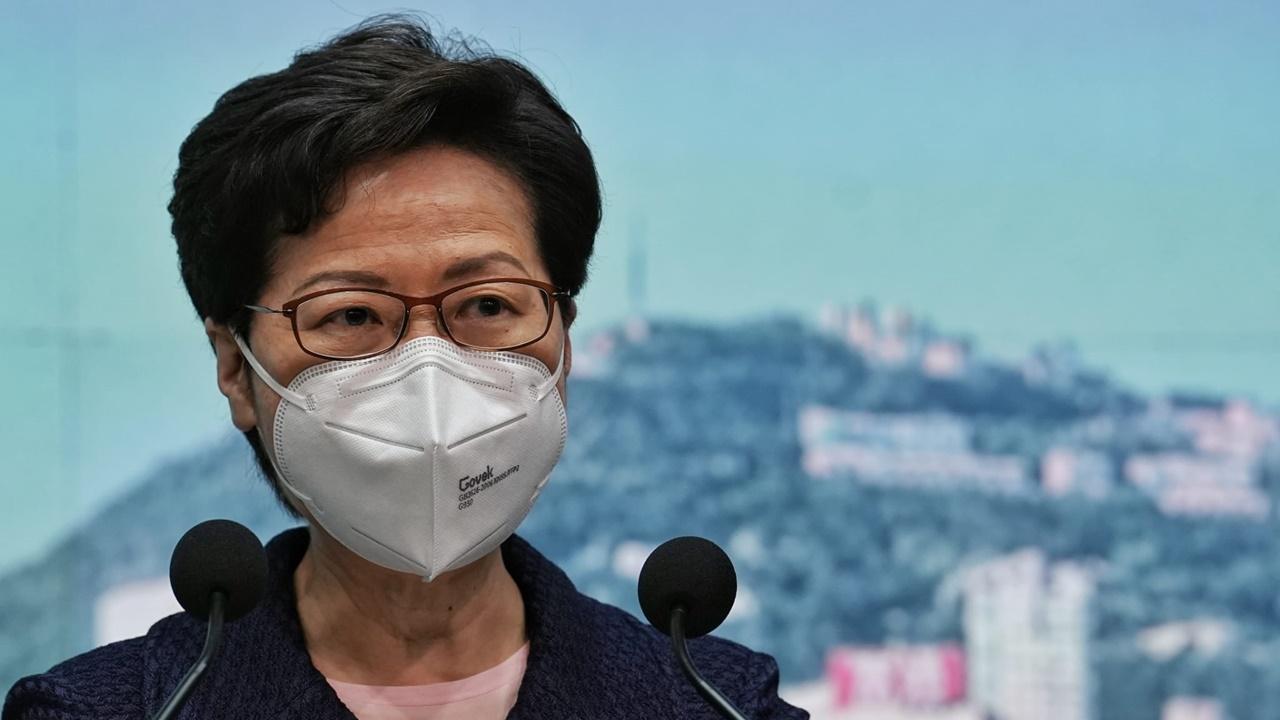 林鄭月娥指今日行會將討論政府架構重組。(資料圖片)