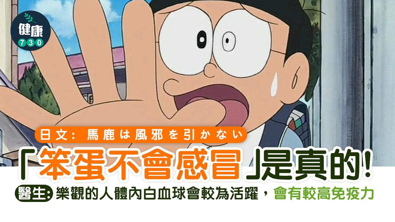 冷知識|笨蛋真的不會感冒 全因較樂觀?