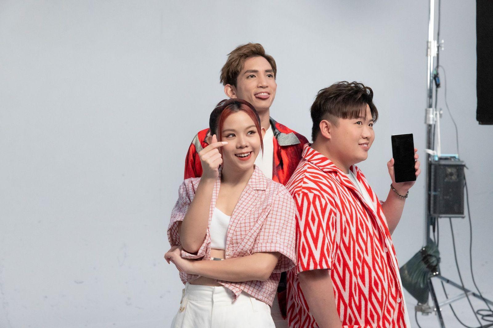 Lokman肥仔Gao三合一 破天荒以限定組合拍廣告