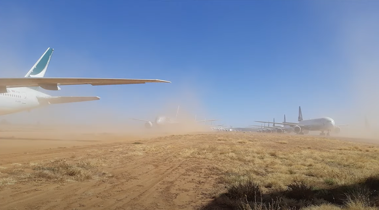 隨時候命|國泰泊澳洲沙漠飛機準備歸隊 「歷來最大行動」