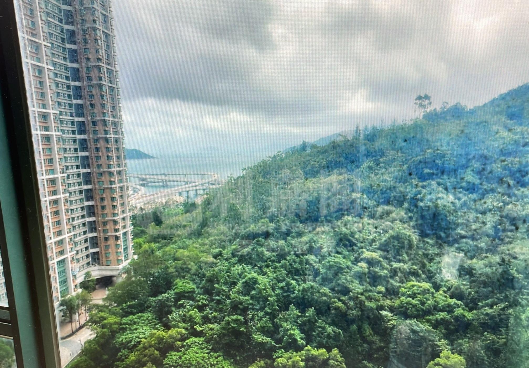 單位景觀望翠綠山景和海景,視野開揚吸引。(代理提供相片)