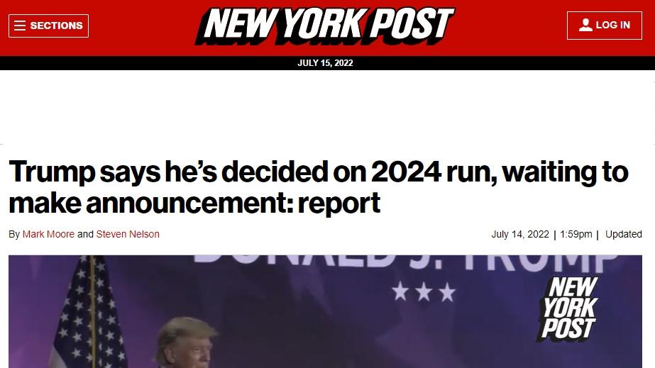 《紐約郵報》(New York Post)報道。