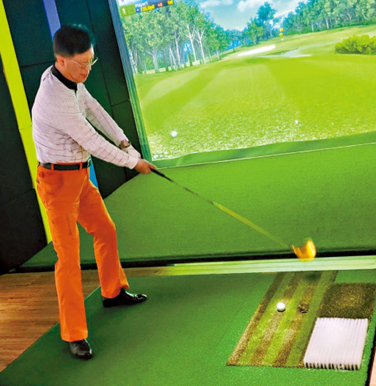 BIZ勝派丨宛如環遊出走 位處金鐘GOLFZON Hong Thai 黃士心父子:全民高爾夫 細路享高球樂趣!