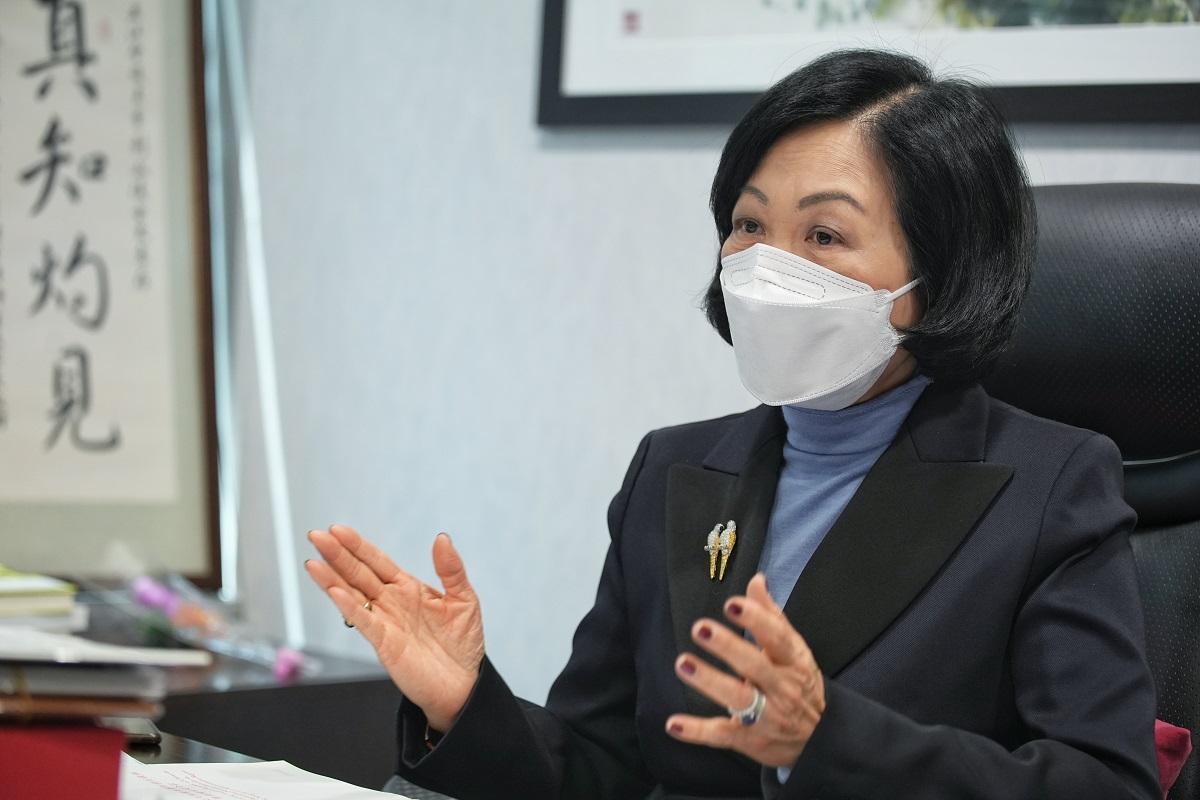 葉劉淑儀不擔心被政府搶人才。(資料圖片)