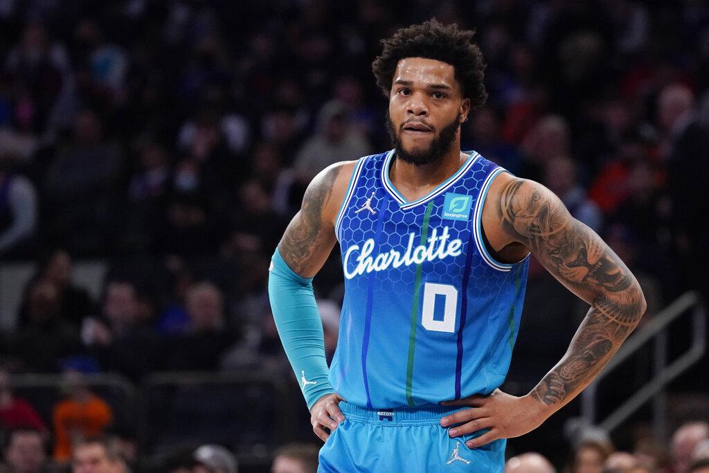 若布歷捷斯(Miles Bridges)罪證確鑿,將會迎來最高11年8個月的監禁刑罰。(美聯社)