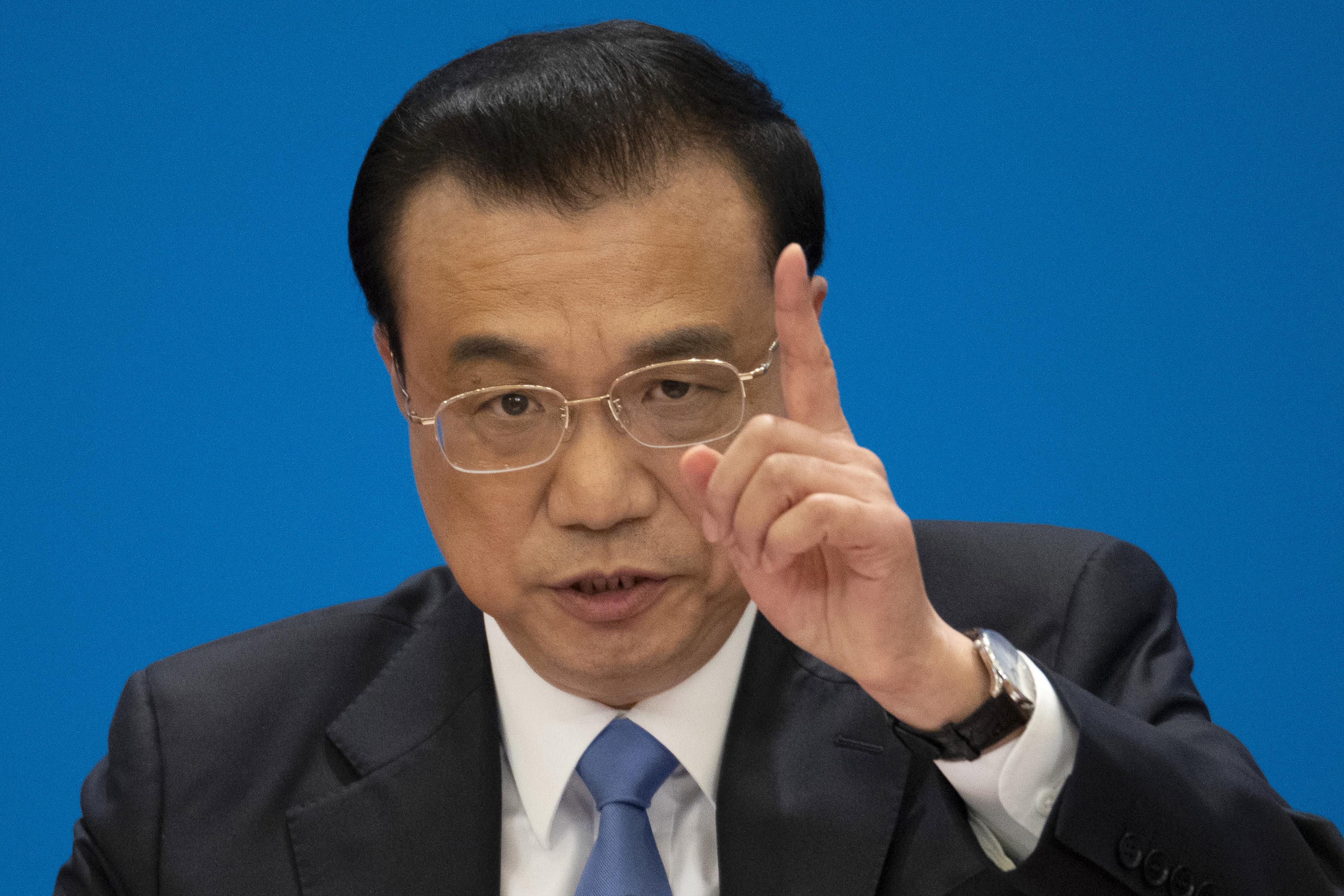 李克強:不出台超大規模刺激措施 不搞「大水漫灌」