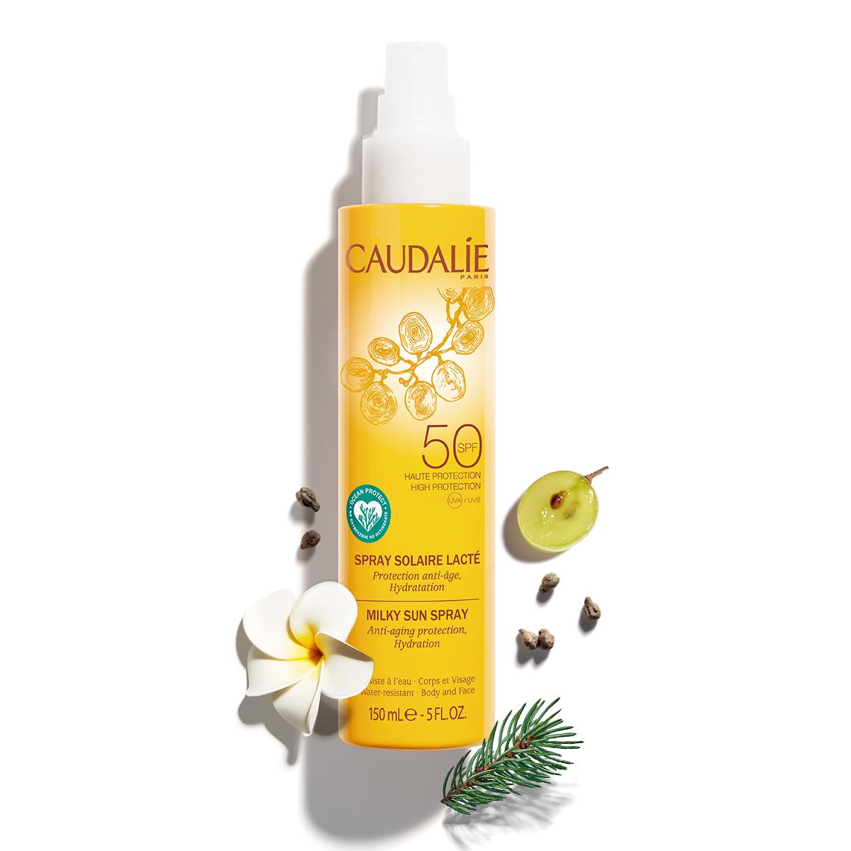 Caudalie 葡萄籽抗氧身體防曬噴霧 SPF50 $230/150ml