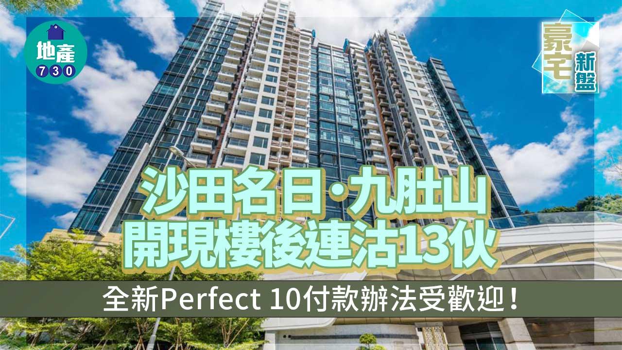 豪宅新盤|沙田名日.九肚山開現樓後連沽13伙 全新Perfect 10付款辦法受歡迎