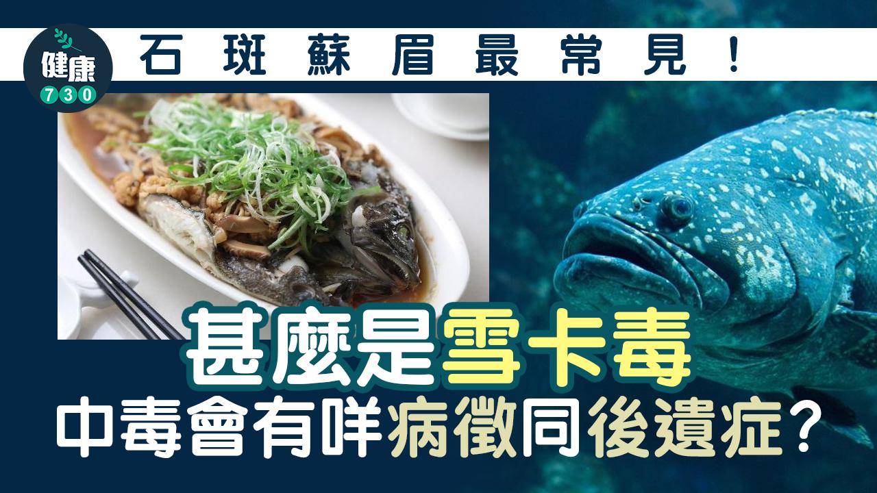 雪卡毒|石斑蘇眉最常見 後遺症可長達數年如何預防?