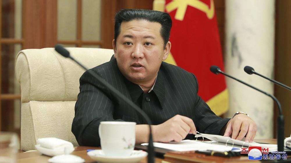 金正恩:共同阻撓敵對勢力挑釁。(資料圖片)