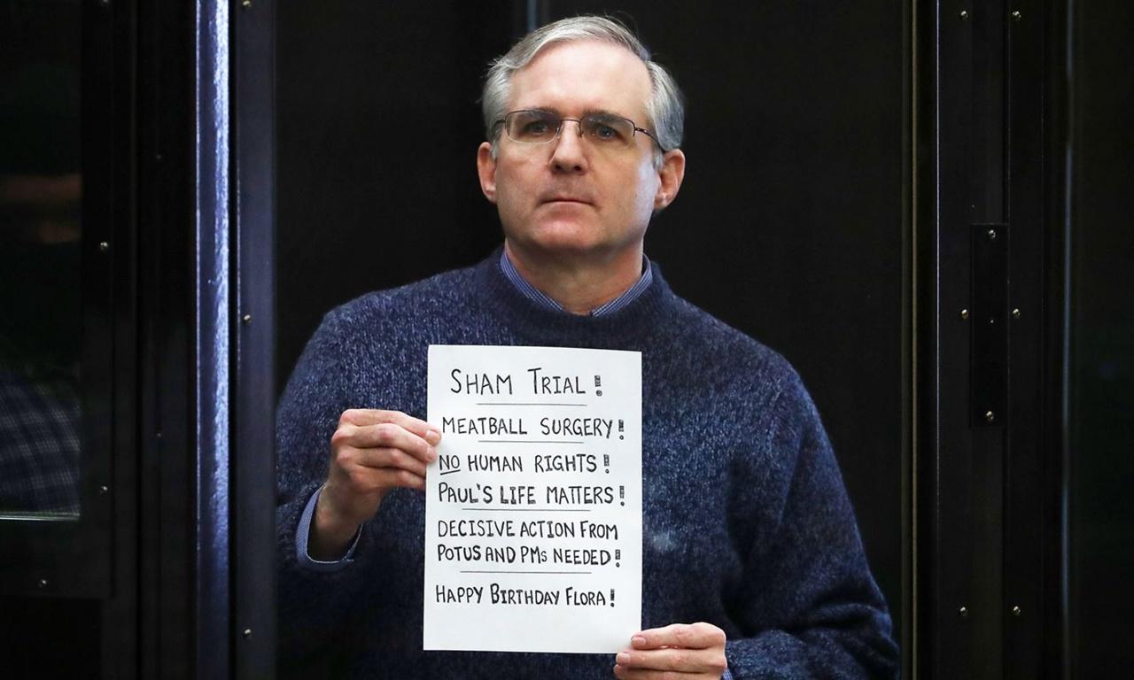 退役美軍陸戰隊員Paul Whelan於2018年底被俄羅斯以從事間諜活動罪拘留。(資料圖片)