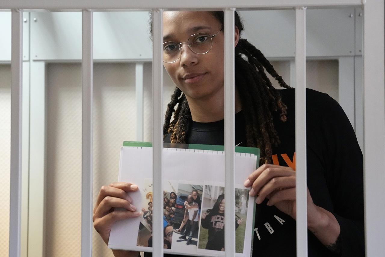 Brittney Griner的辯護團隊表明一定會提出上訴。(AP)