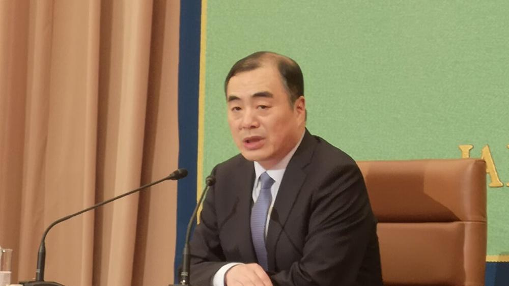 孔鉉佑籲日方謹慎處理對台問題。(資料圖片)