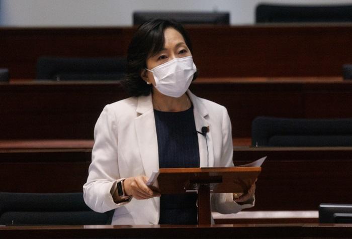 麥美娟指,青年是港未來希望,期望培育愛國愛港新一代。(資料圖片)