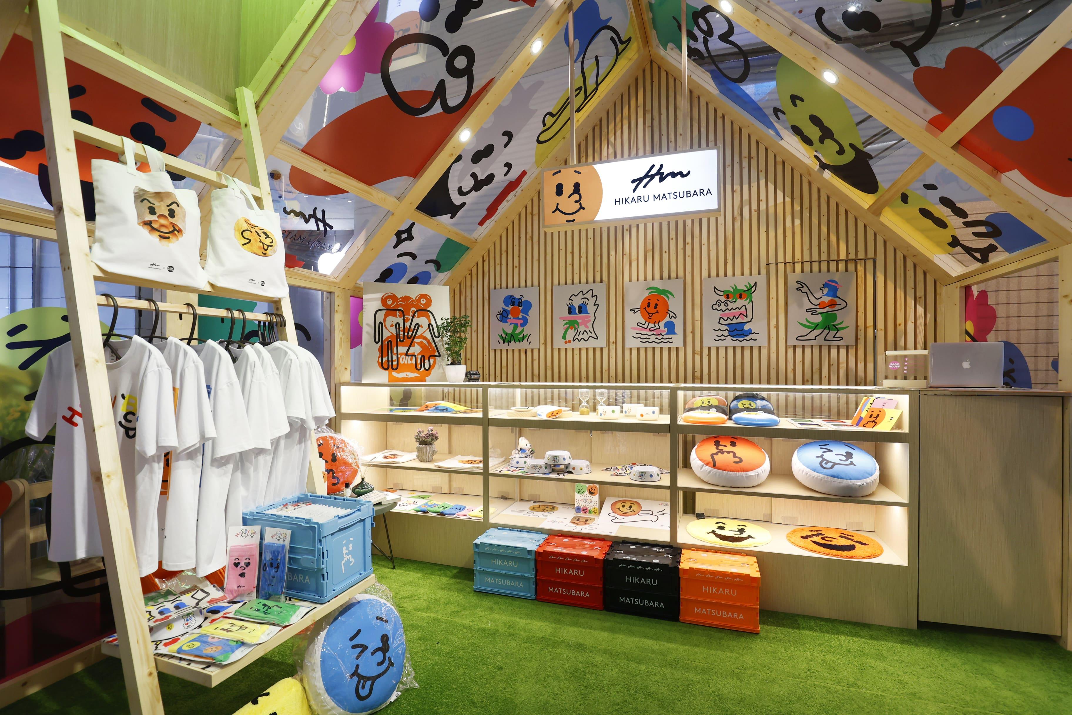「Happy, Be! X 松原光期間限定店」涵蓋生活提案、精緻家品、精品文具、潮流服飾和環保創意多個範疇的產品。