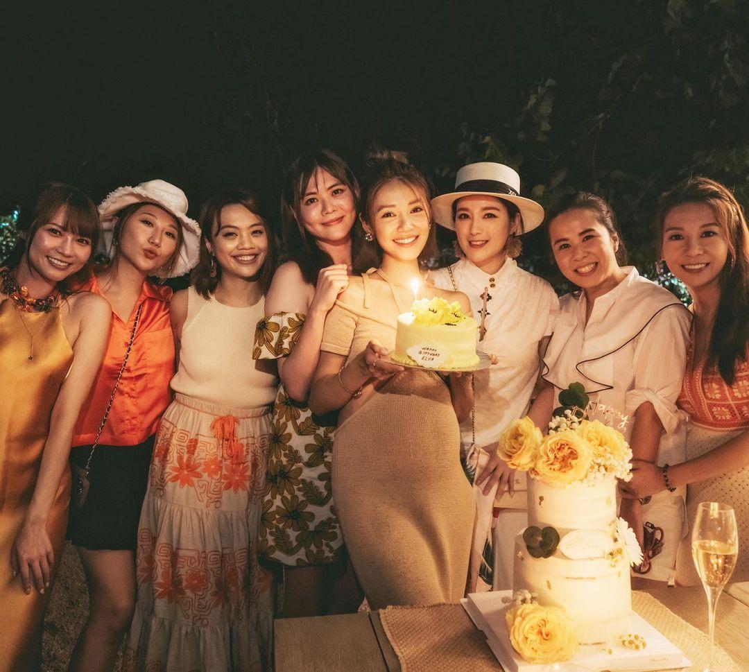 倪晨曦舉行生日派對,苟芸慧、黃婉曼、朱韻韻等均有出席。
