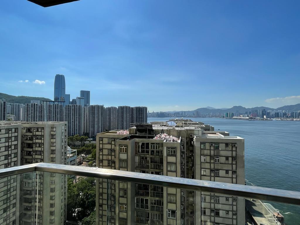單位最大賣點是望開揚海景。(代理提供相片)