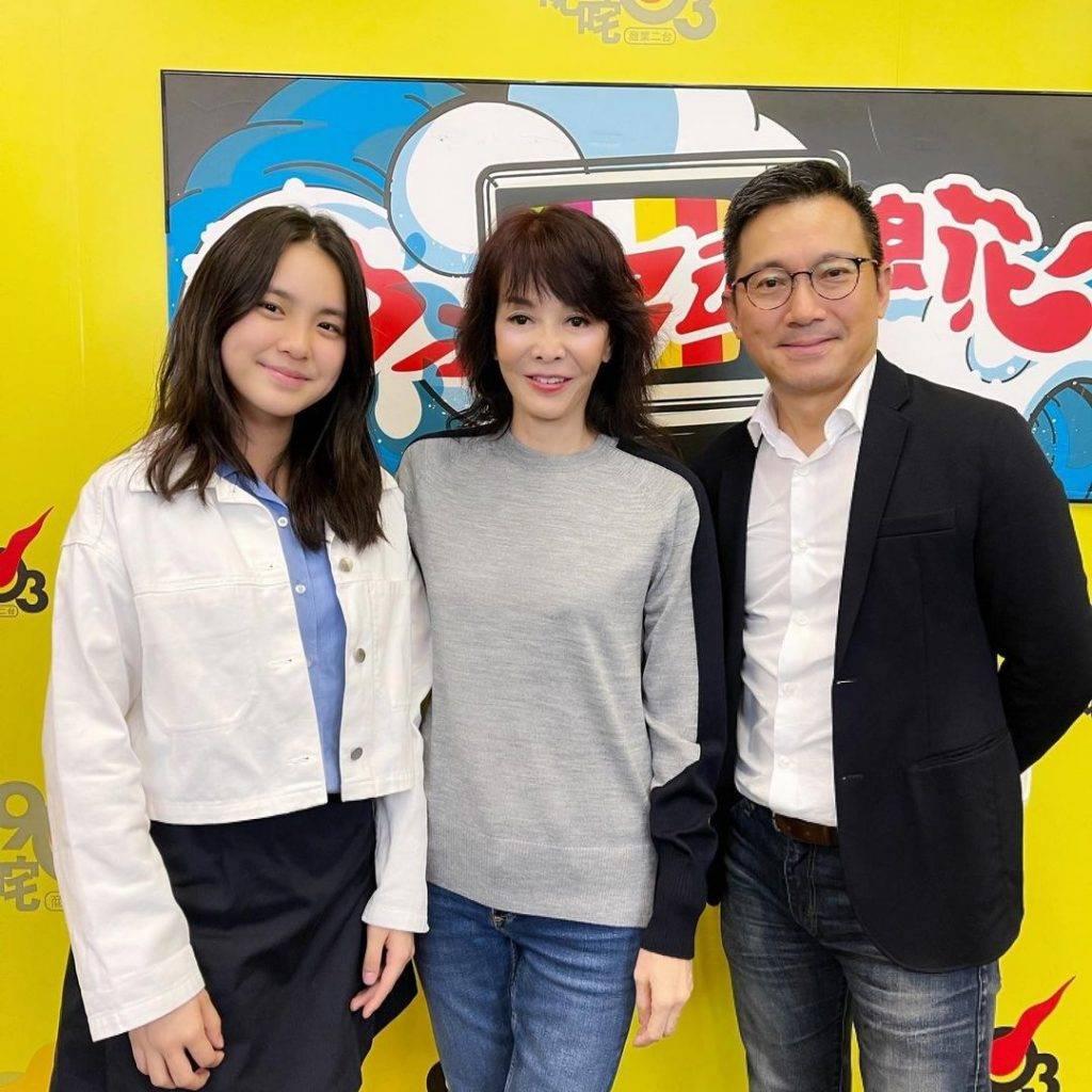 Chantel第一次接受Do姐訪問時,爸爸一同受訪。