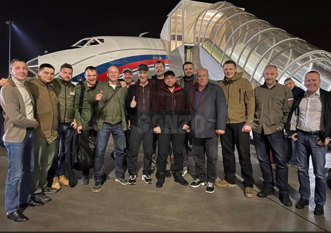 盧甘斯克(Lugansk)親俄領導人已抵達莫斯科。(Twitter)