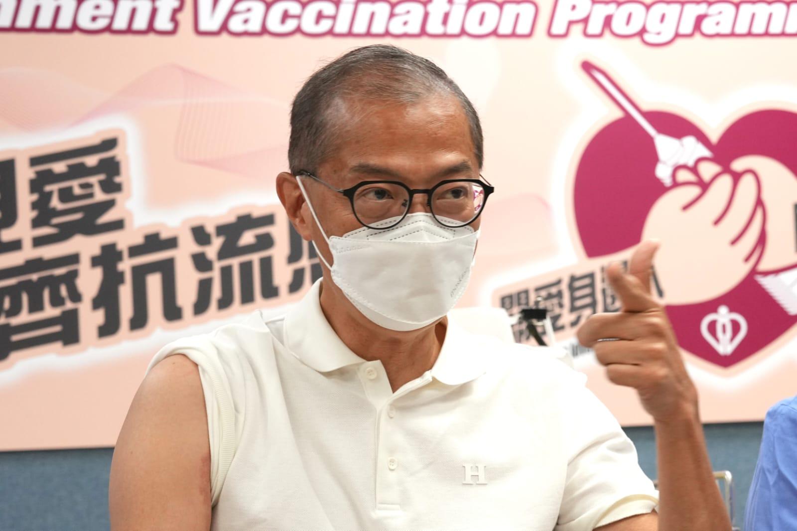 盧寵茂指,政府非常重視專家意見,會適時公布防疫優化措施。