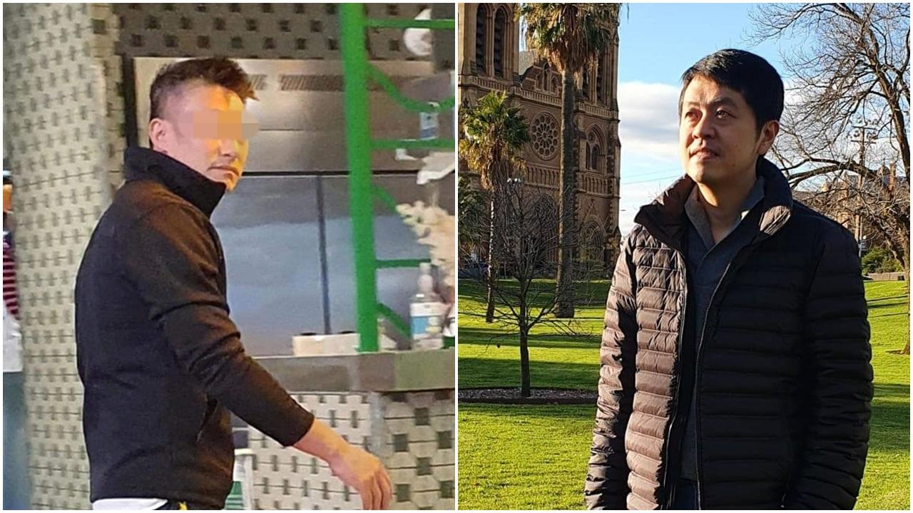 許智峯指,上月在茶餐廳施襲的男子,已遭當地警方拘捕及落案起訴。(左:資料圖片;右:許智峯fb圖)