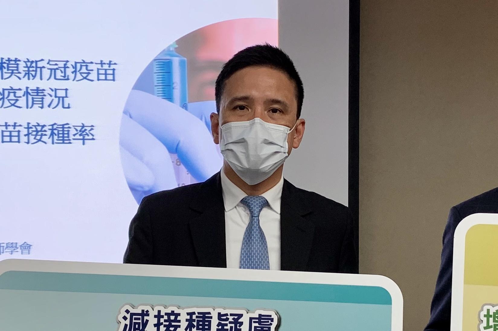 林緯遜表示,本港出現猴痘大型爆發的機會不大。(資料圖片)