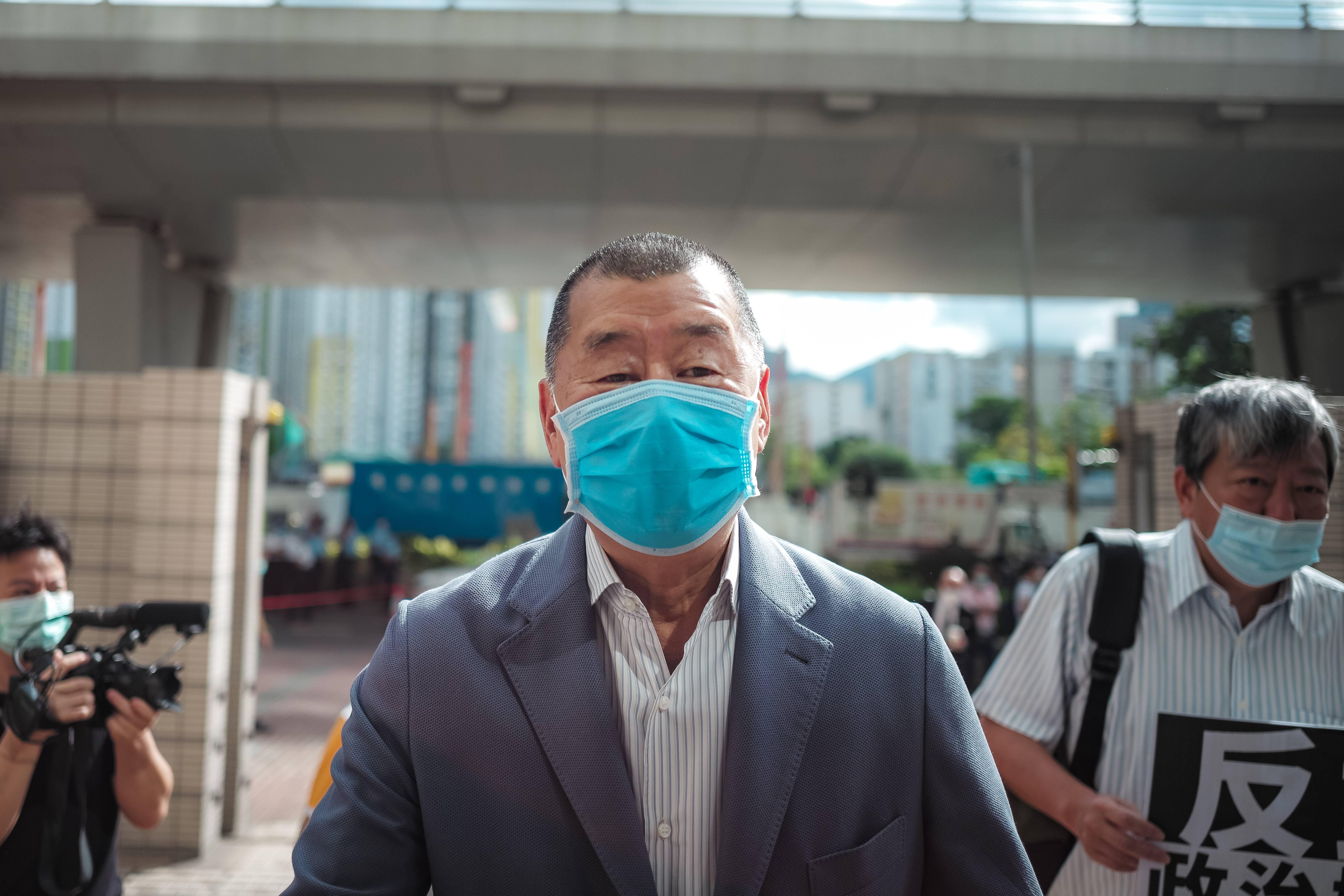 黎智英獄中確診新冠 正隔離治療未能親自出庭