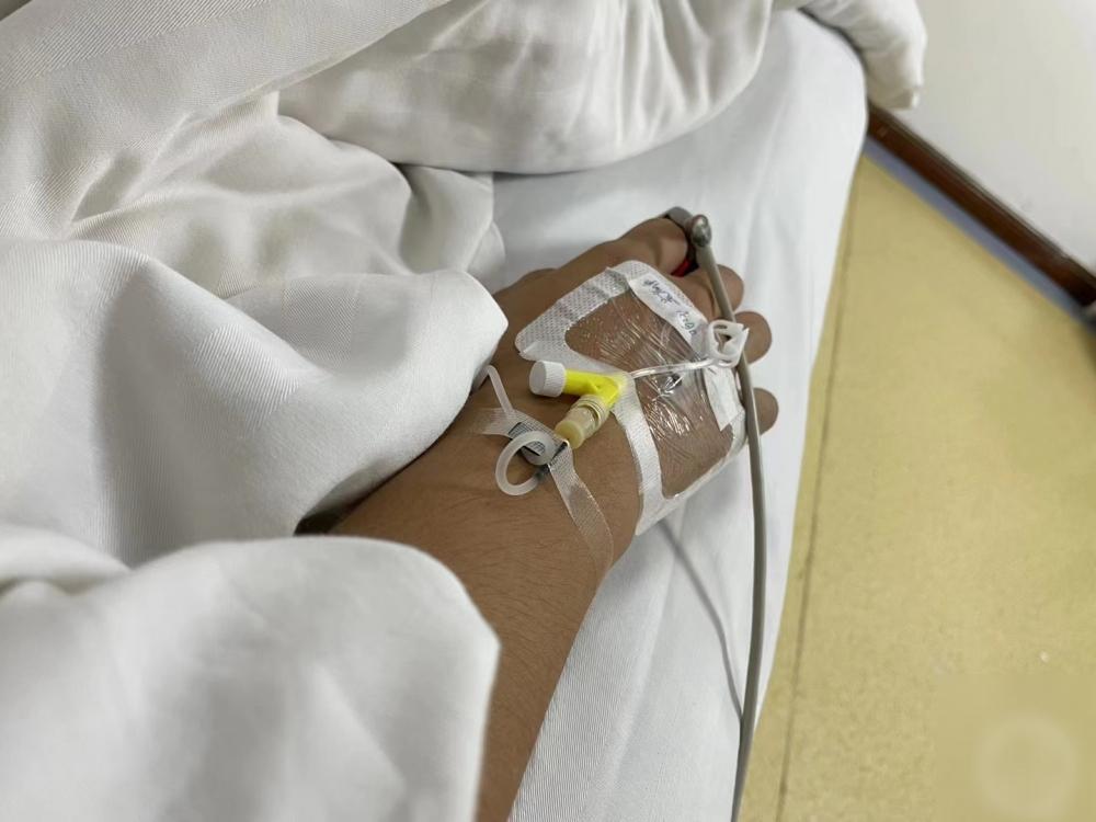 謝男在醫院留醫了兩日。(互聯網)