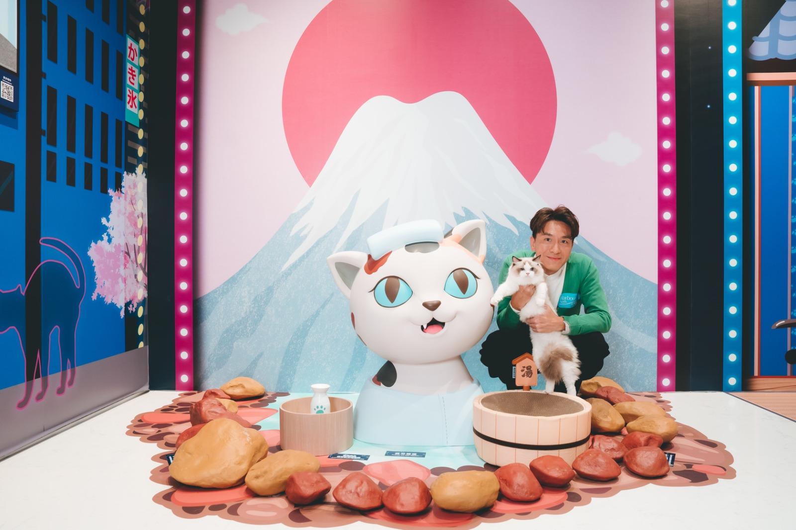 馬國明與靚湯同居做新手貓奴 抱喵星人暢遊商場初體驗