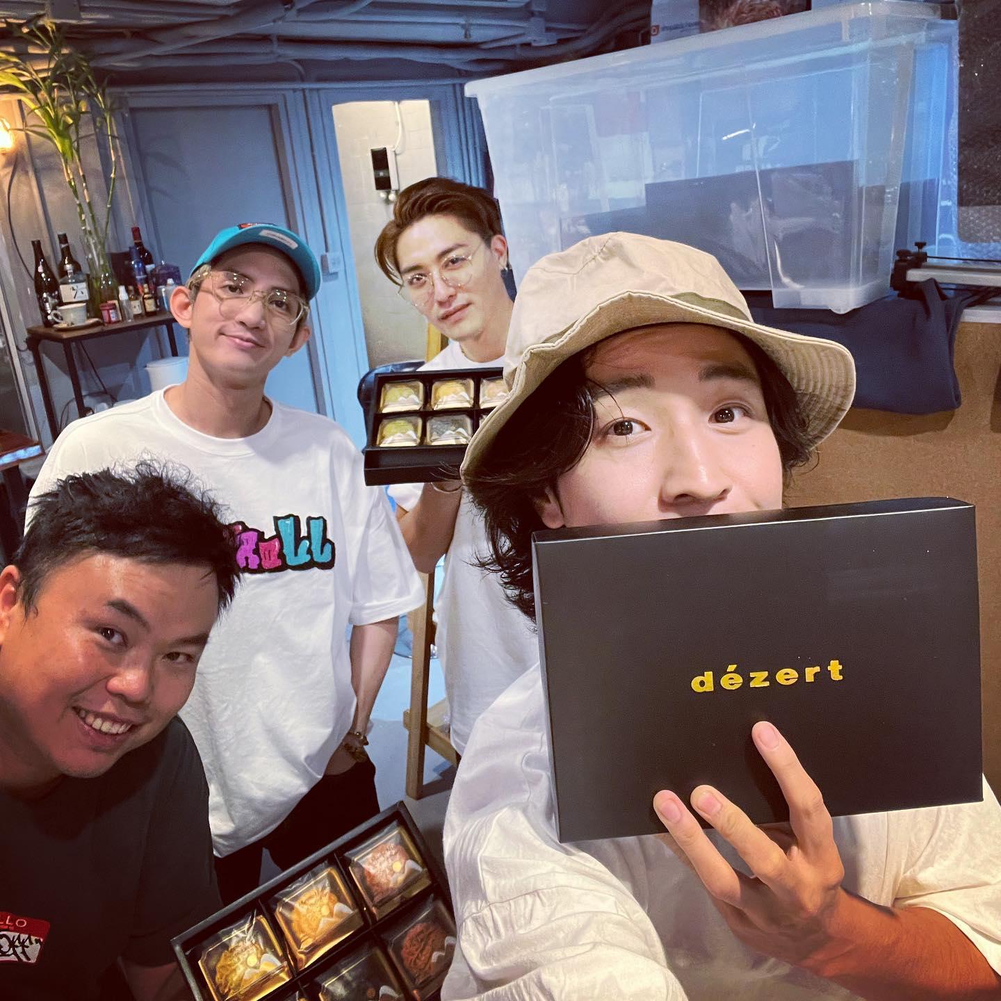 久未露面的Lokman與狄以達共慶中秋。