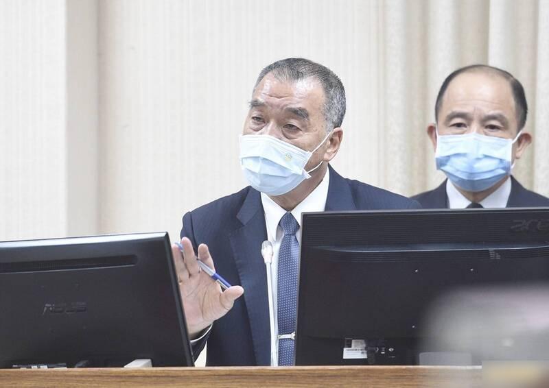 台防長邱國正調整「第一擊」定義,只要陸方戰機飛入台灣空域即作反制。(互聯網)