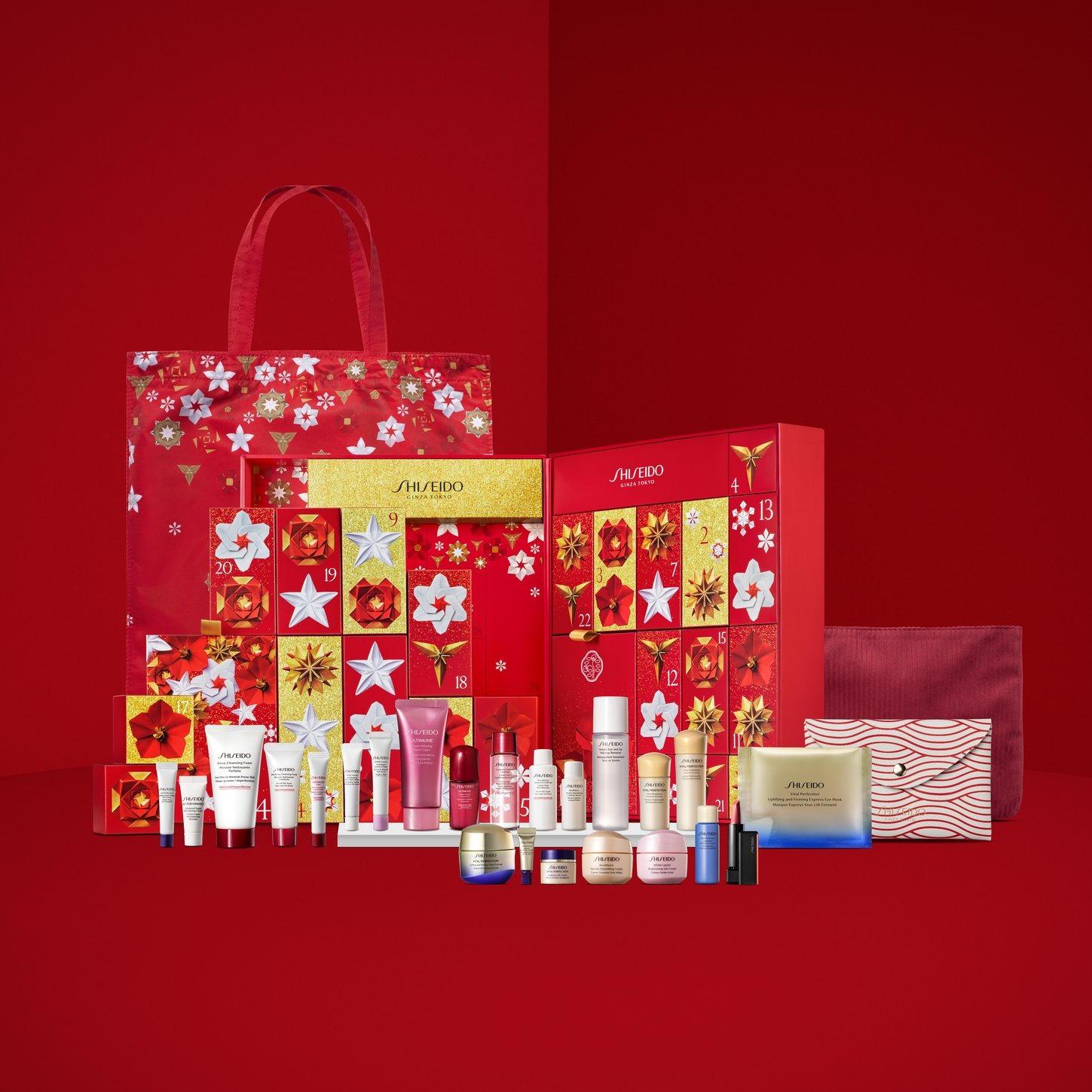 聖誕倒數月曆2022|SHISEIDO 節日限定美肌倒數日曆