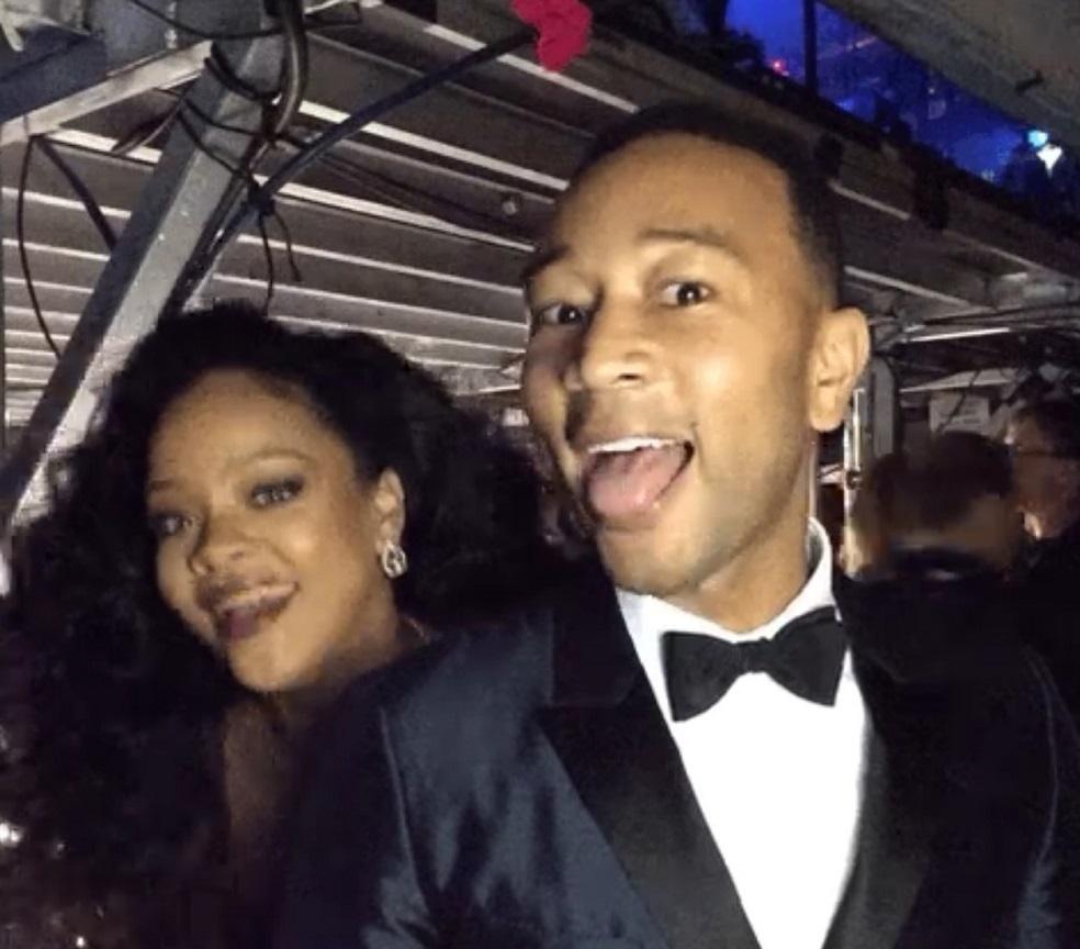Rihanna與John Legend經常在音樂頒獎禮碰面。