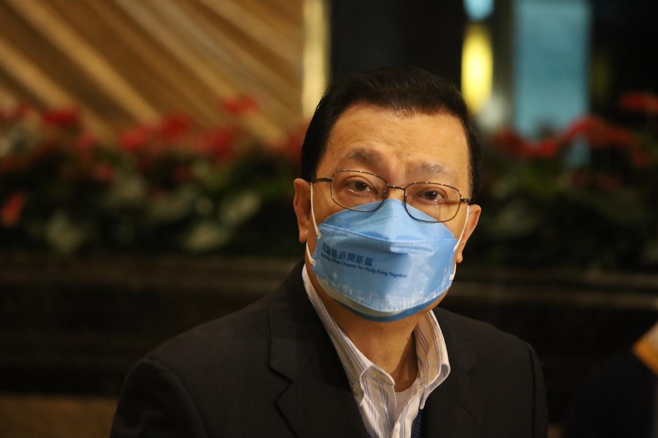 譚耀宗稱不排除就黎智英聘用外籍律師釋法。(資料圖片)