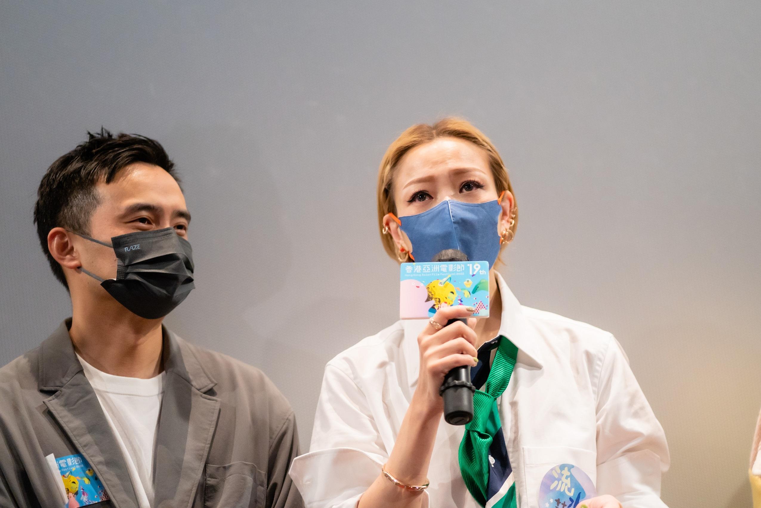 導演賈勝楓感激Sammi零片酬參與演出支持,盼電影使大家關注下一代年輕人。