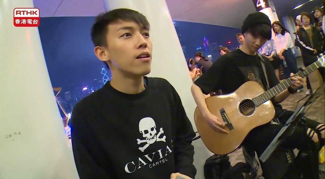 MC曾於2018年接受港台訪問,大談Busking。
