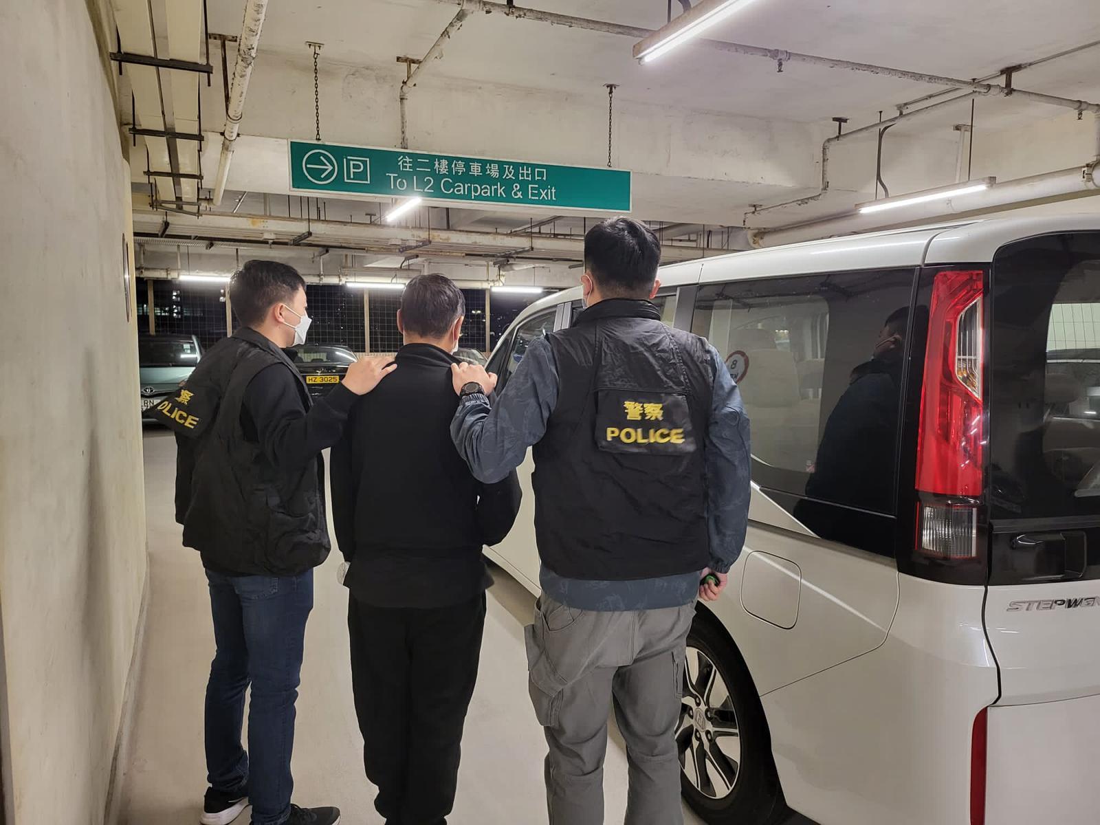 警日出康城停車場埋伏 拘39歲男子涉車內盜竊