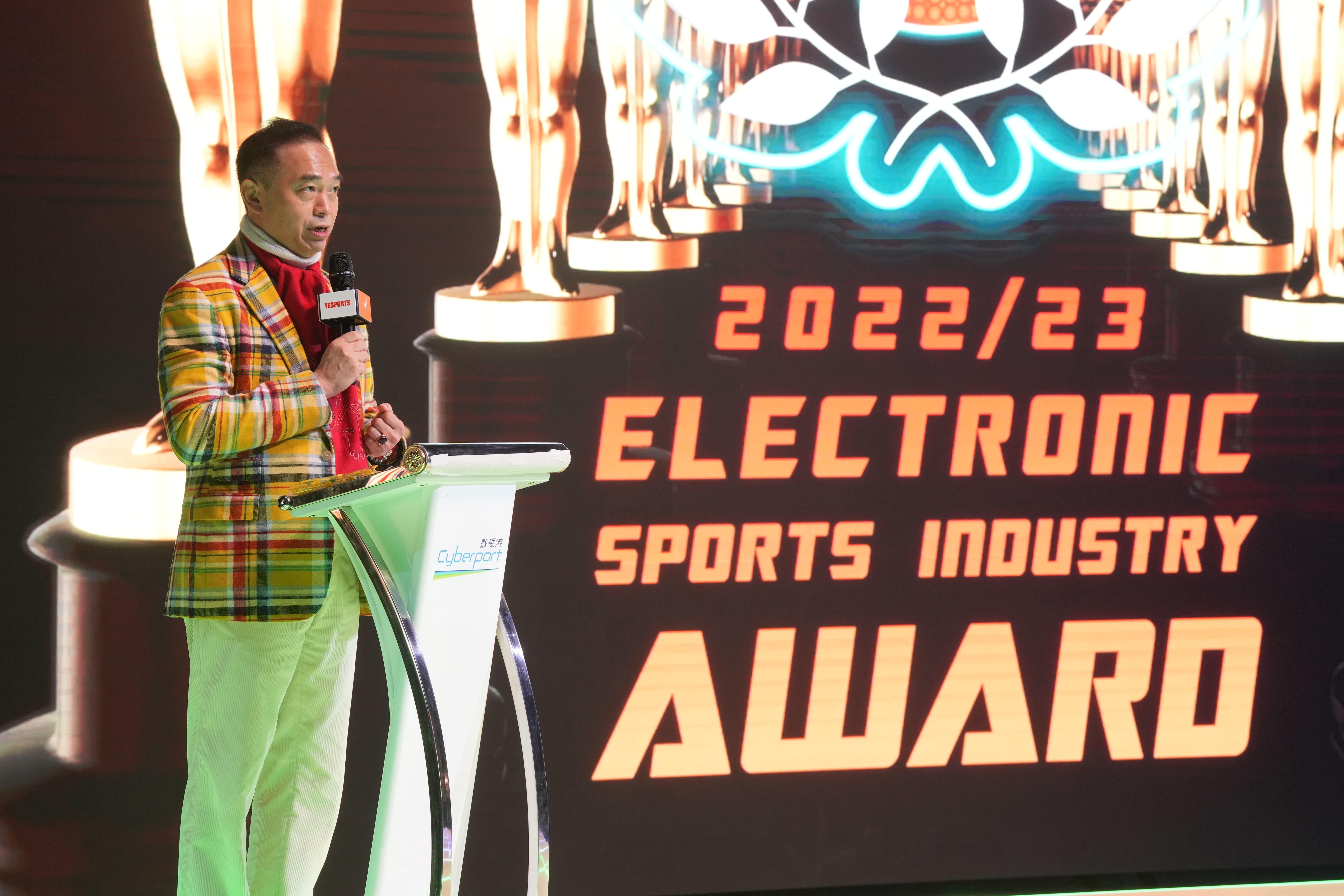 Yesports代表和Yesports Master Club召集人沈嘉奕。