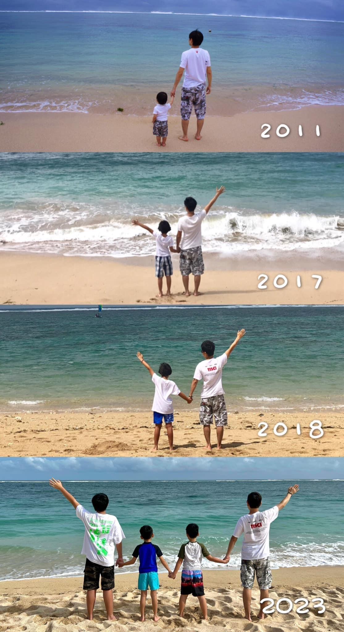 林志穎在峇里打卡,12年來已是第4次重遊舊地。