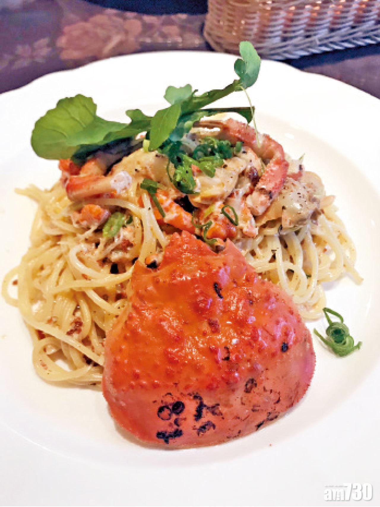 季節限定版 香箱蟹pasta Am730