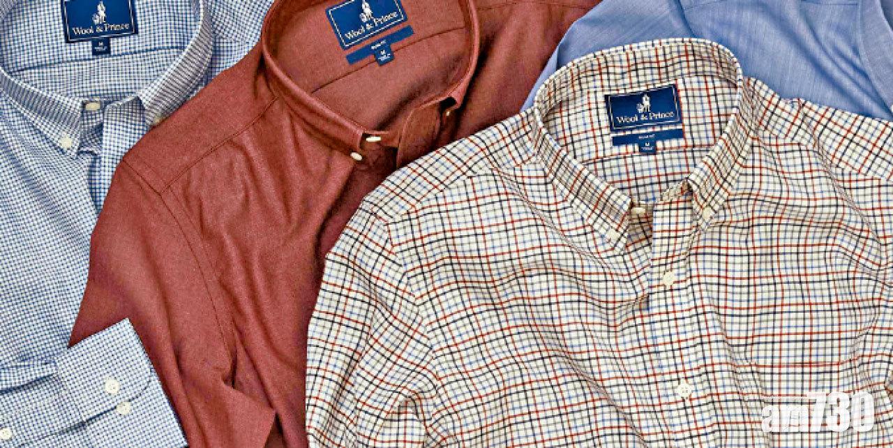 Wool & Prince 牛津紡恤衫。
