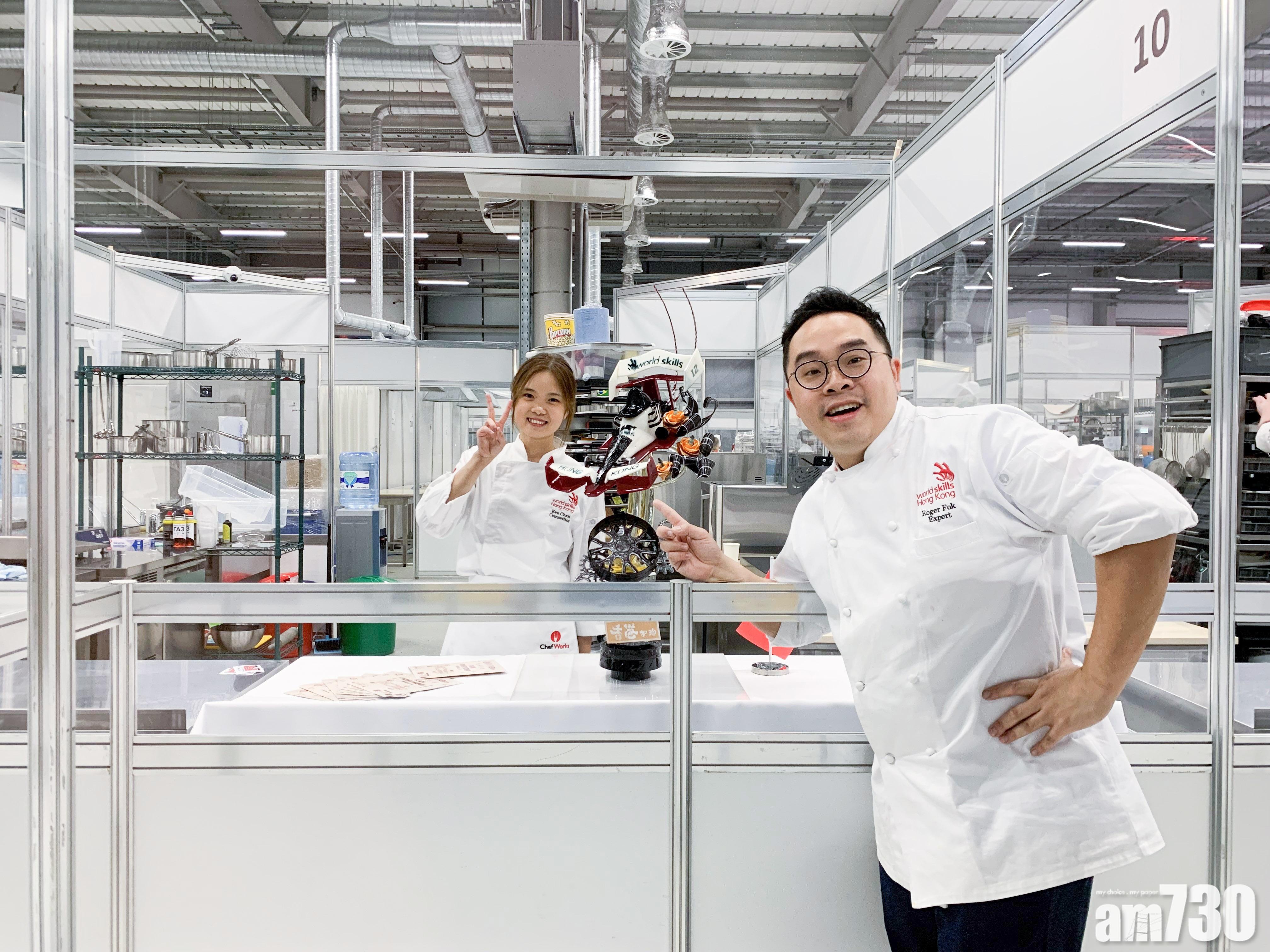 陳彥樺EVA(左)、霍耀文Roger(右)。(VTC提供)