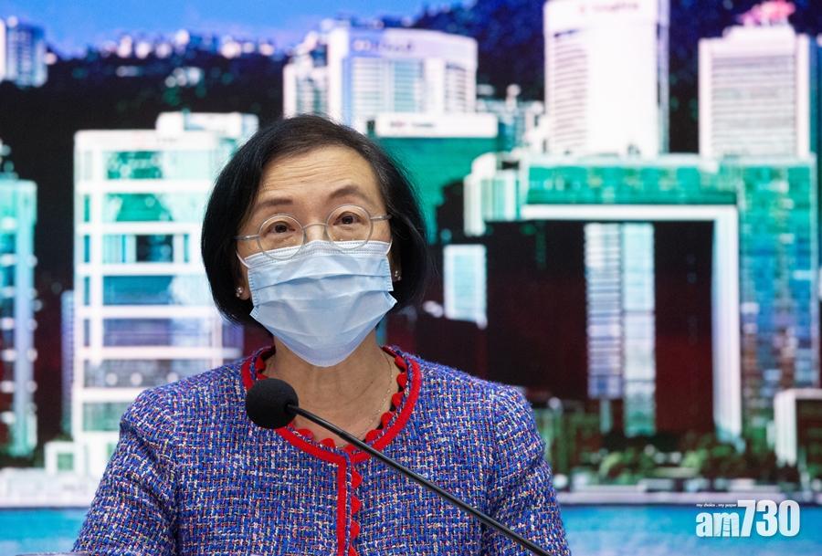 陳肇始指政府不排除再收緊社交距離措施。(資料圖片)