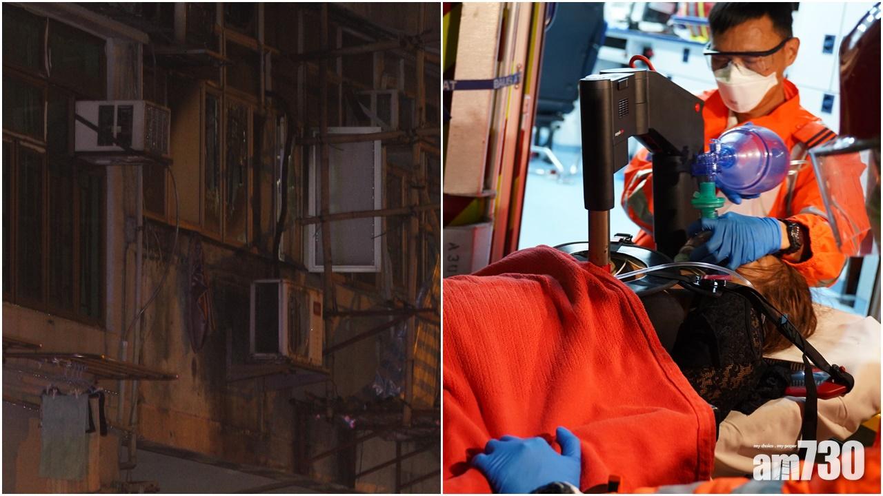 油麻地唐樓7死火警年齡最小9歲,疑生日蠟燭燒著物件。(資料圖片)