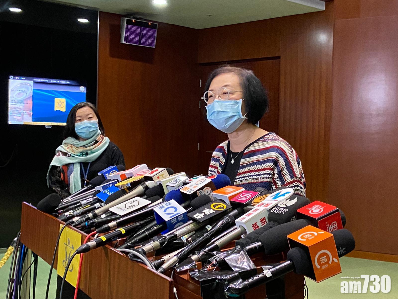 陳肇始指周六起增5間社區檢測中心至全港9間。